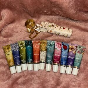 bath and body works disney princess lipgloss full set